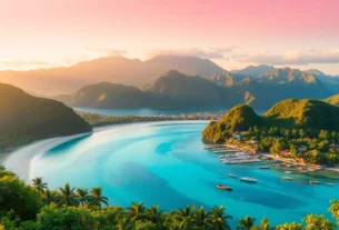 The best scenic view of Lombok's beaches and mountains showcasing Indonesia's natural beauty and cultural richness.