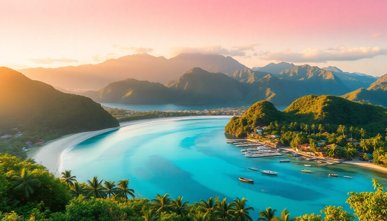 The best scenic view of Lombok's beaches and mountains showcasing Indonesia's natural beauty and cultural richness.