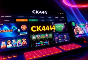 Secure ck444 login interface with sleek design, accessible layout, and vibrant visuals for online gaming enthusiasts.