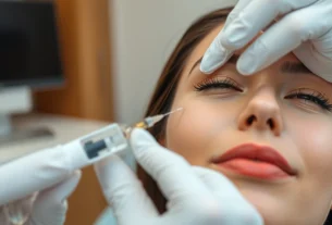 Experienced doctor performing Botox Therapie in Zürich to smooth wrinkles with natural-looking results.