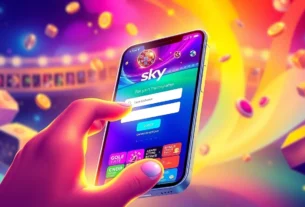 Step-by-step guide to Sky exchange login process with a user entering credentials on a clear, user-friendly dashboard, highlighting security and ease of access for seamless betting experience.