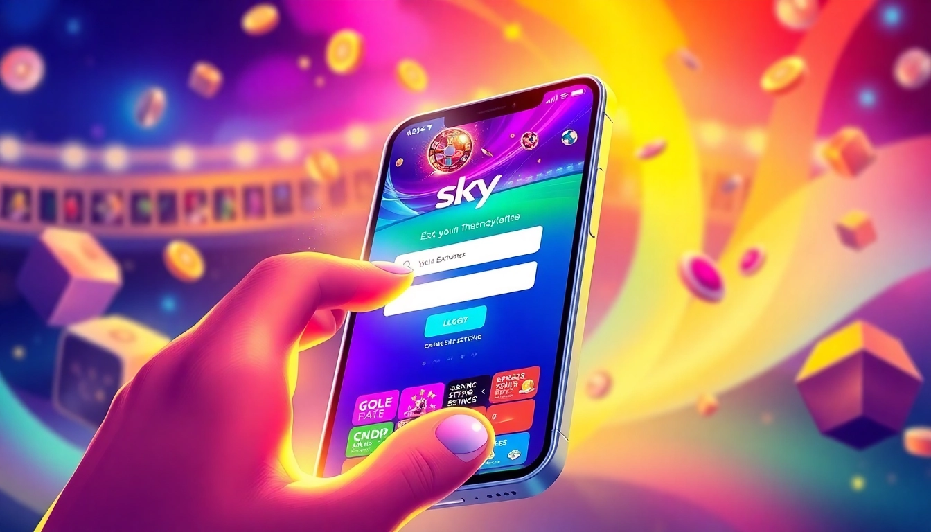 Step-by-step guide to Sky exchange login process with a user entering credentials on a clear, user-friendly dashboard, highlighting security and ease of access for seamless betting experience.