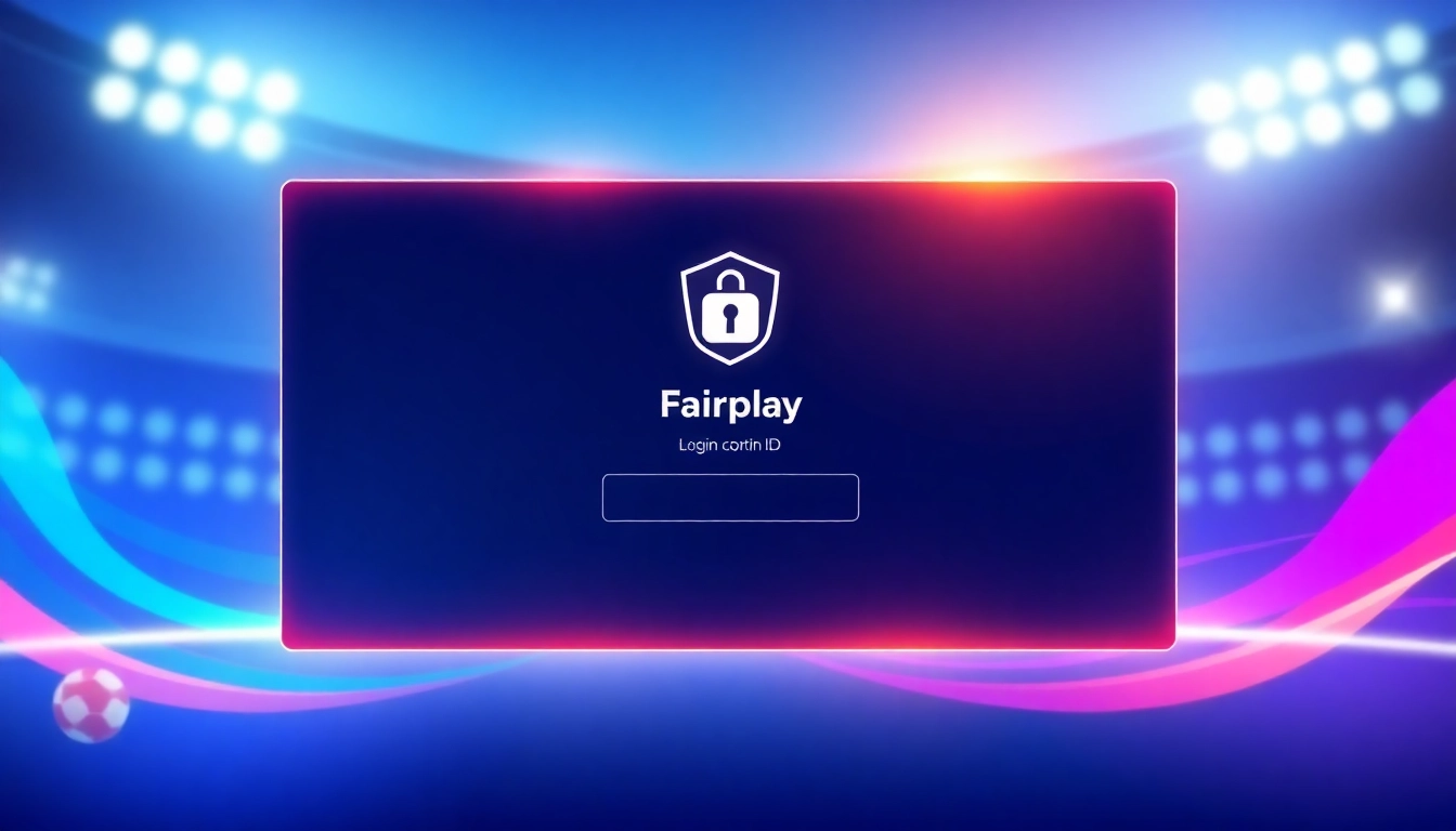 Fairplay Id login process on mobile app, highlighting secure transactions and Indian sports betting features.