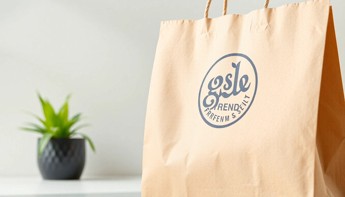 Efficiently packed products in a durable torba papierowa demonstrating eco-friendly packaging