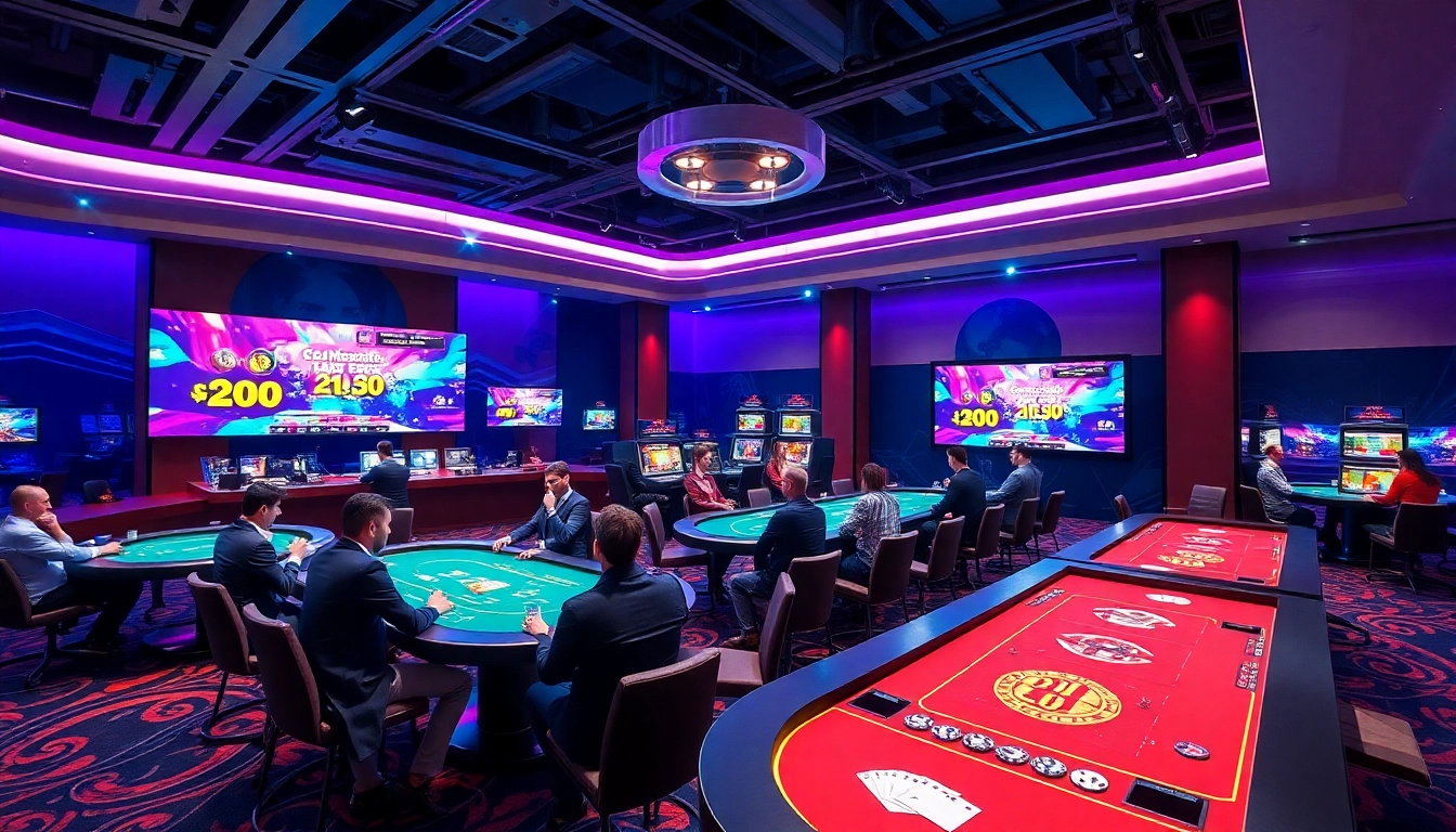 Professional depiction of canl casino siteleri showcasing real dealers and vibrant gaming
